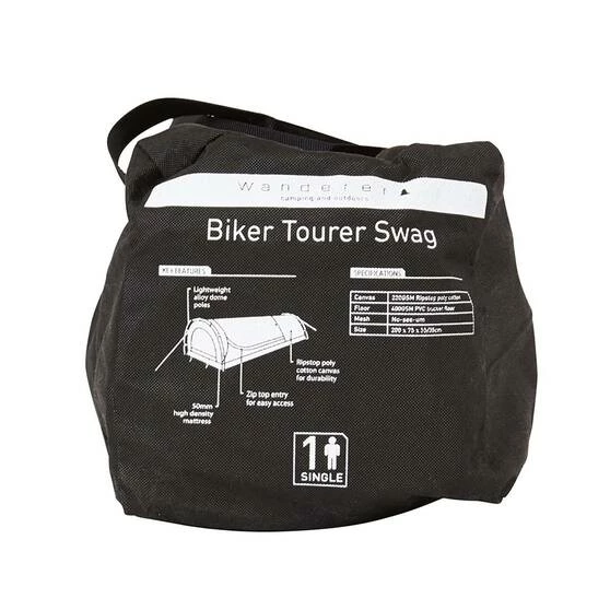 Swags Wanderer Compact Tourer / Biker Single Swag With Carry Bag - Image 12