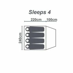 Dome Tents Wanderer Magnitude Dome Tent 4 Person