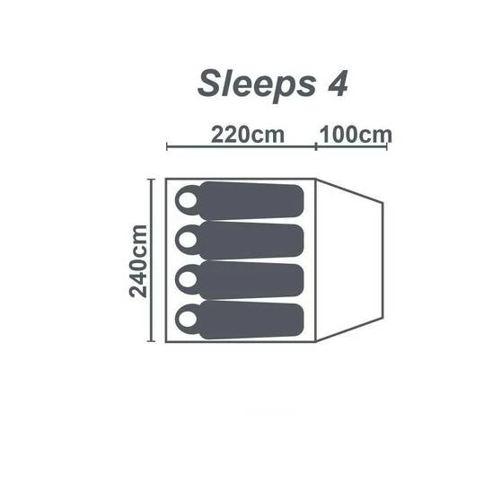 Dome Tents Wanderer Magnitude Dome Tent 4 Person